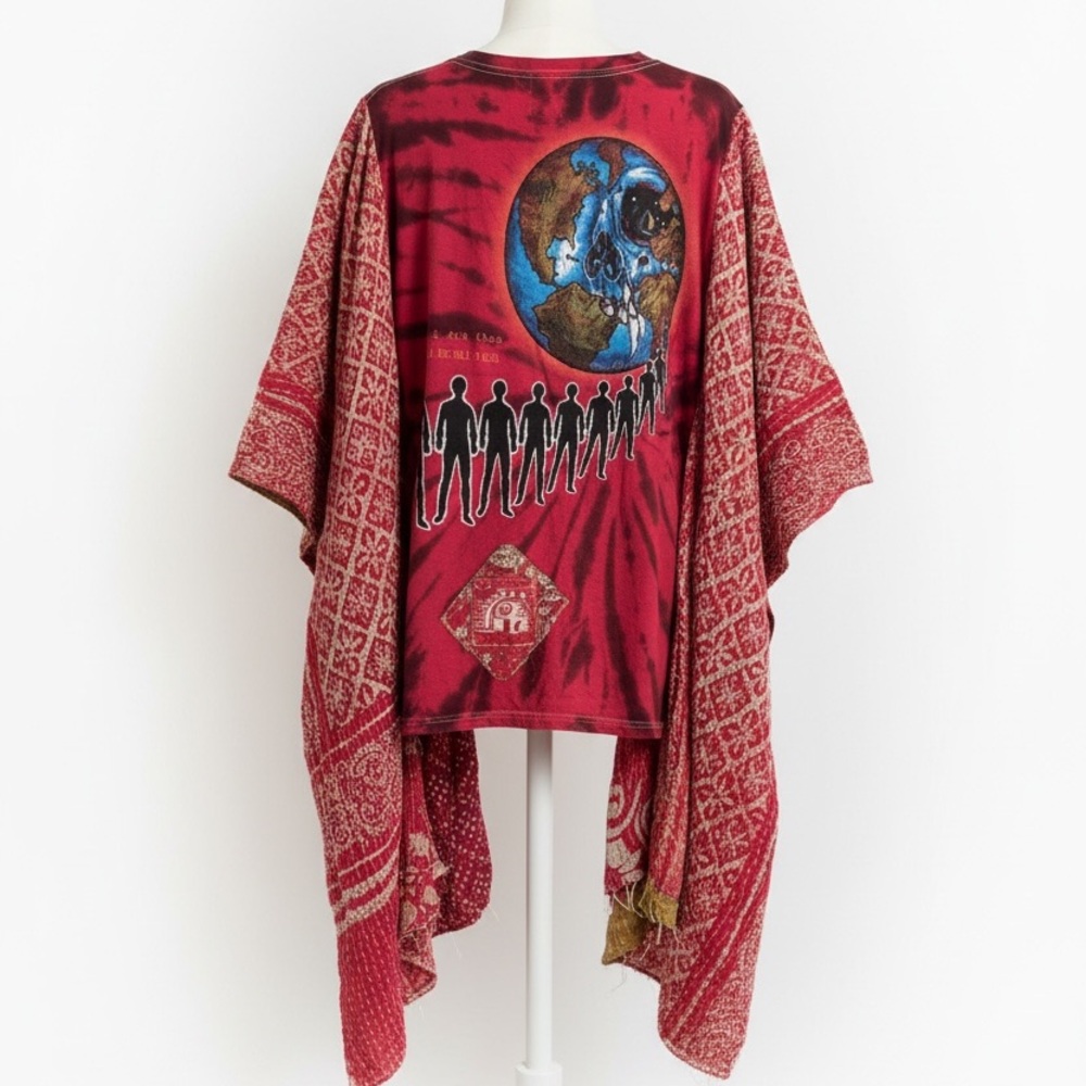 METALLICA Artisan Made Upcycled Clothing Size Inclusive Granny D Originals - Picture 4 of 7